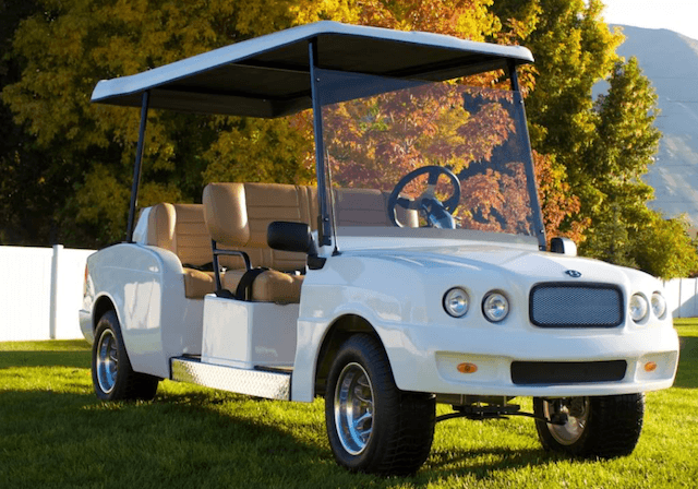 luxury golf buggy