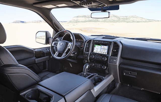 2017 Ford F-150 Raptor interior