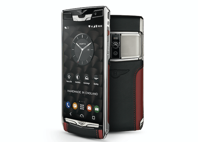 Bentley and Vertu Join Forces To Create a New High-End Smartphone