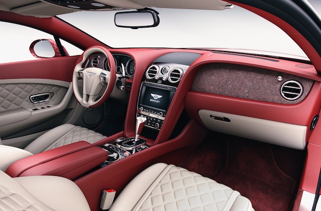 Bentley is Now Offering Real Stone as an Interior Option