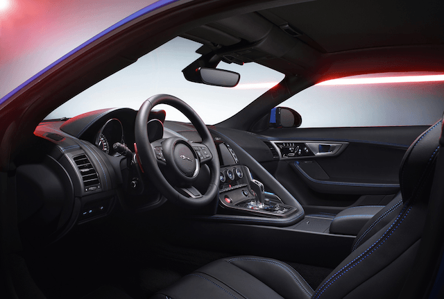 Jaguar F-Type British Design Edition interior