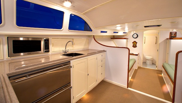 Vendetta Zurn Yacht Design Billy Joel interior 2