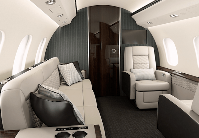 Bombardier Global 6000 interior