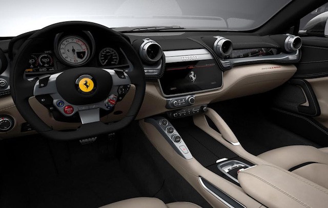 Ferrari GTC4 Lusso interior