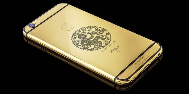 Goldgenie Gold iPhone 6s Year of The Monkey