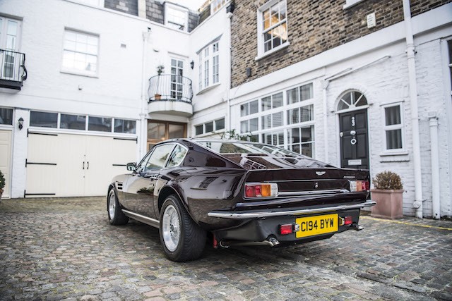 Elton John 1985 Aston Martin V8 Vantage rear