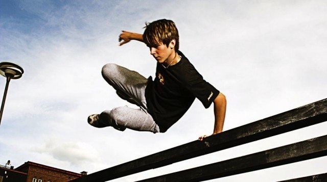 Parkour-Crop