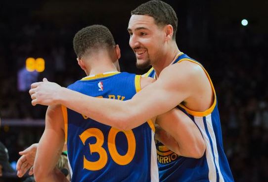 klay thompson and stephen curry