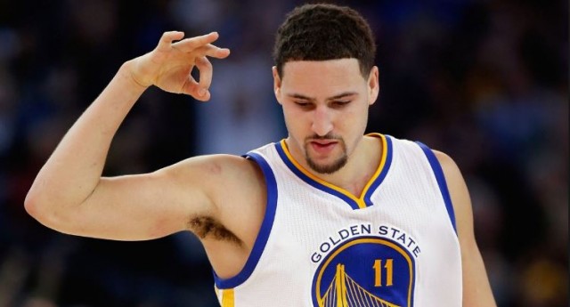 klay thompson sign