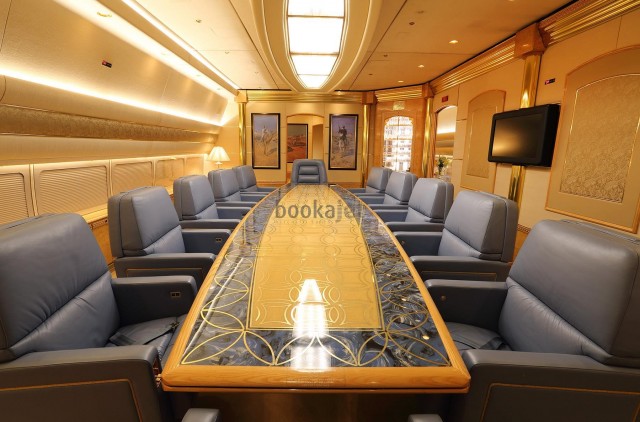 private jet confrerence room