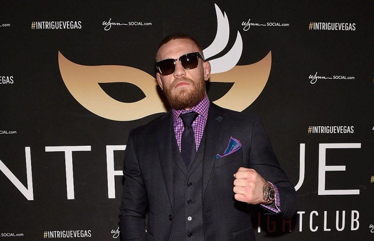 Conor McGregor Hosts At Intrigue Nightclub In Wynn Las Vegas