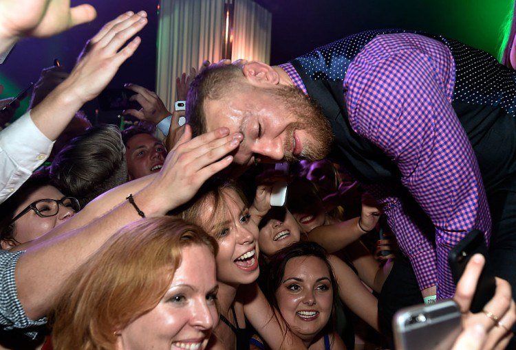 Conor McGregor Hosts At Intrigue Nightclub In Wynn Las Vegas