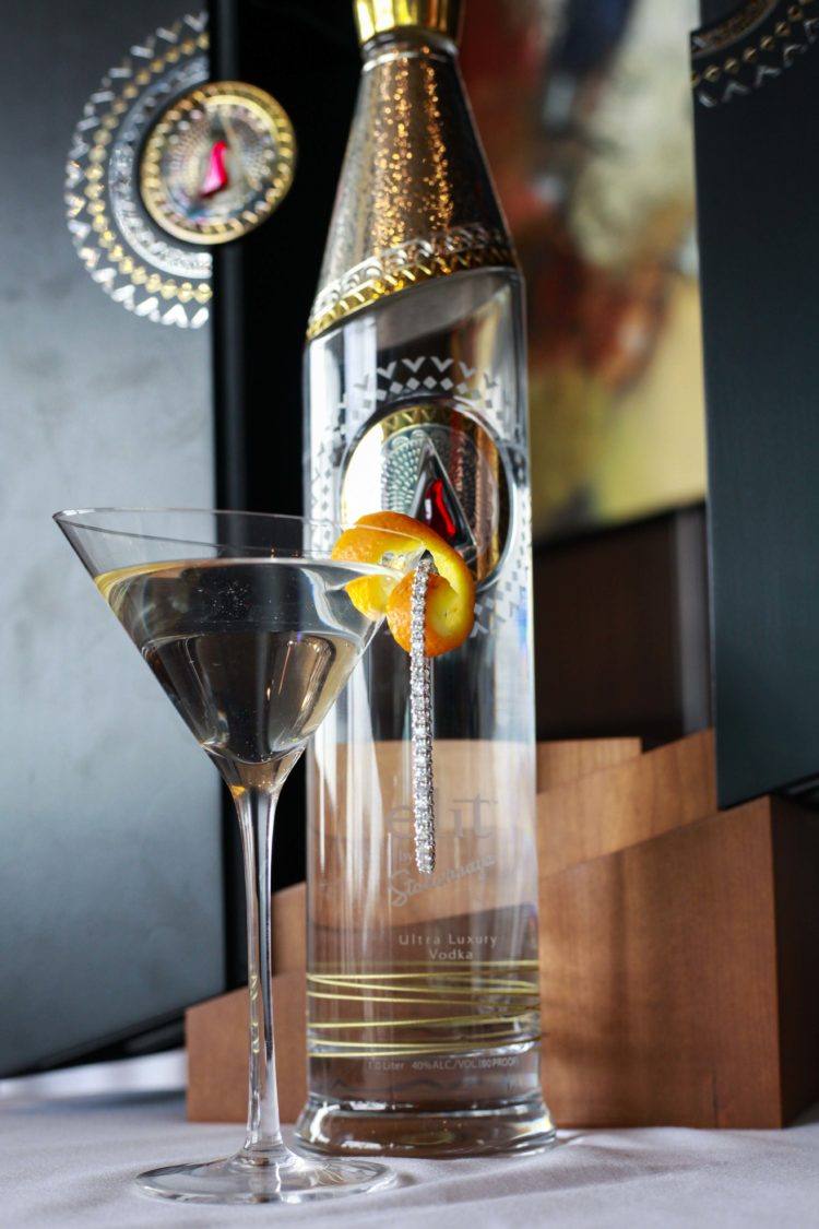 Del Frisco's $10,000 Martini 2