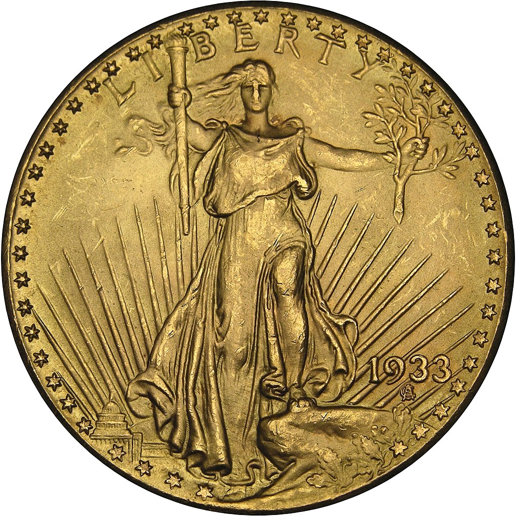 1933 double eagle coin