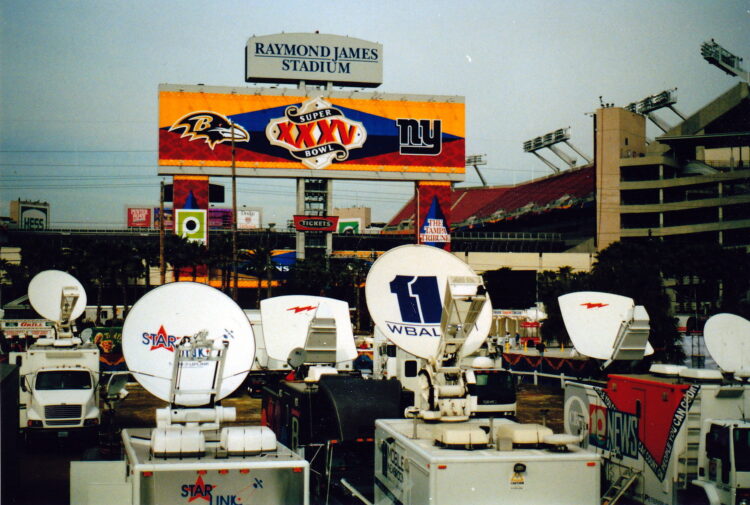 Super Bowl XXXV Broadcast