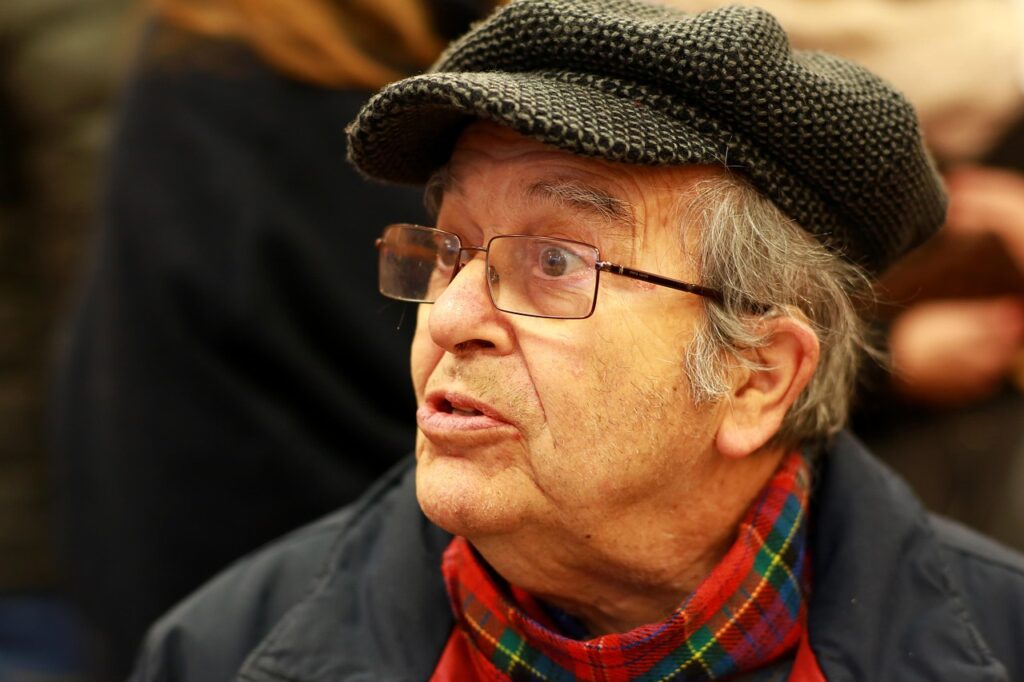 man, elderly, old, hat, wrinkles, portrait, look, retired, eyes, person