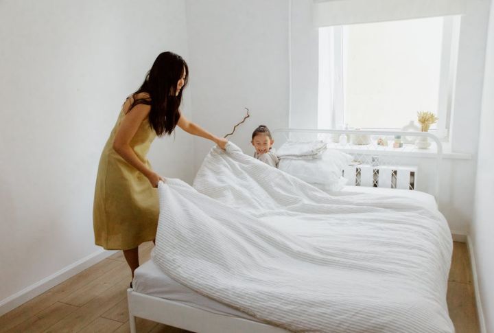 Make Your Bed Right After Waking Up