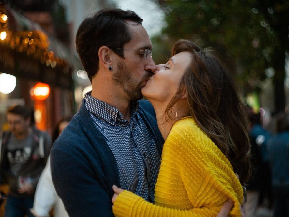 couple, kiss, romantic, romance, love, guy, girl, man, woman, affection, relationship, together, feelings, happiness, outdoors, city, evening, portrait, couple, couple, kiss, kiss, kiss, kiss, kiss