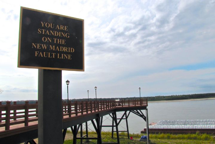 New Madrid Seismic Zone (Missouri, Arkansas, Tennessee, Kentucky, Illinois, Indiana)