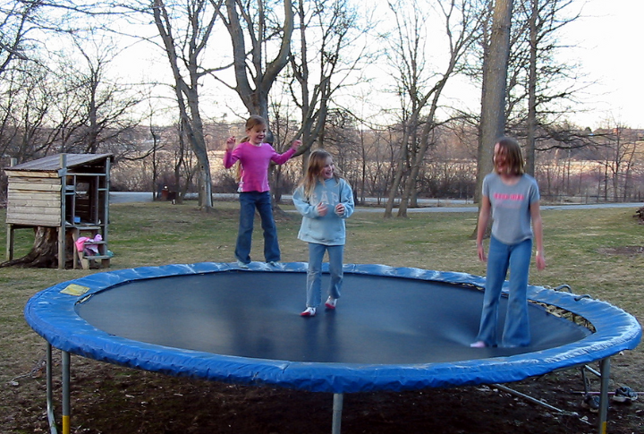 Trampolines Without Safety Nets