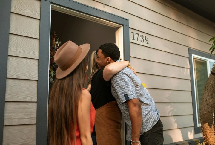 Greeting With A Hug Instead Of A Handshake