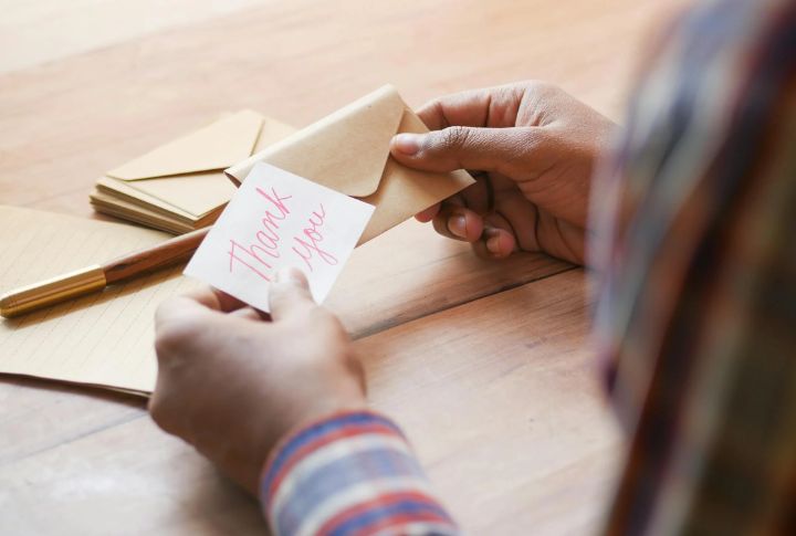 It’s Okay To Skip The Thank-You Note