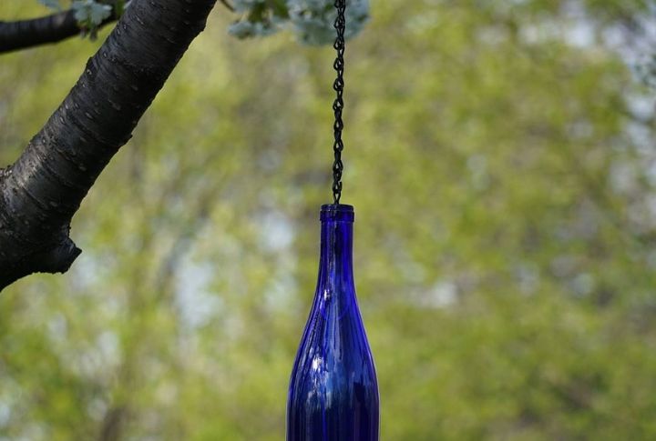 Hanging Bottle Trees For Good Luck