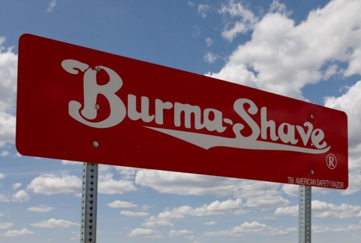 Burma-Shave Signs