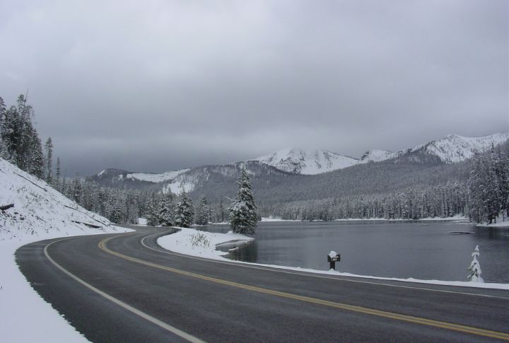 Mountain Passes Close During Winter Months