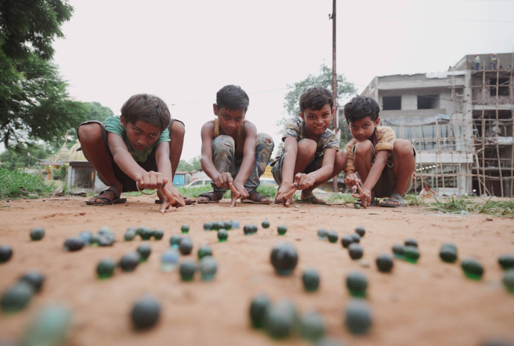 Playing Marbles