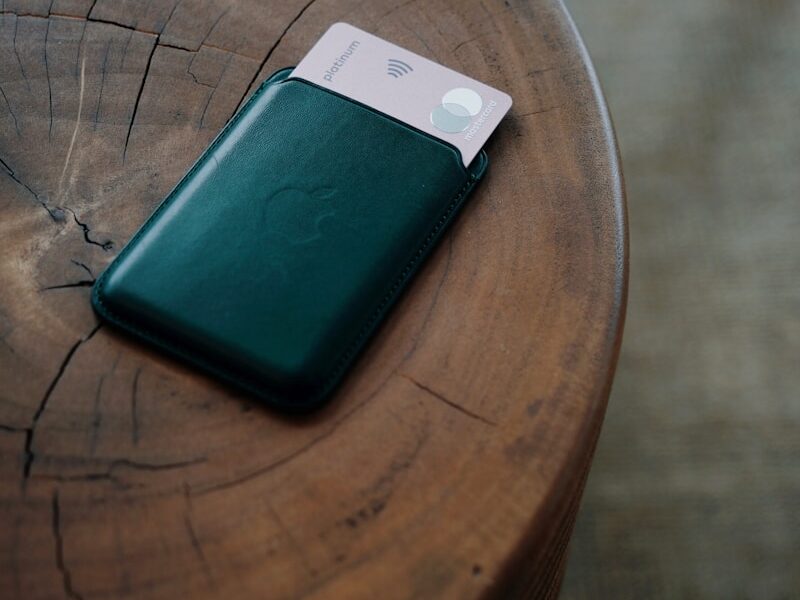 a cell phone on a table