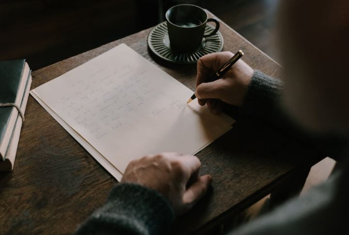 Handwritten Paper Letters To Pen Pals