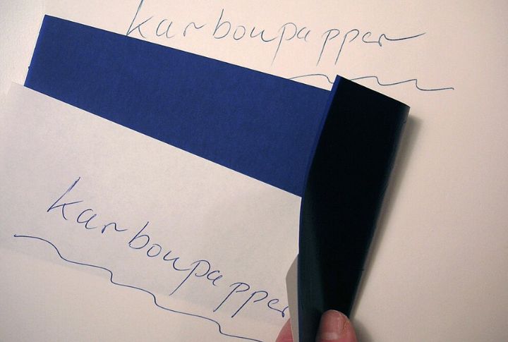 Carbon Copies With Actual Carbon Paper