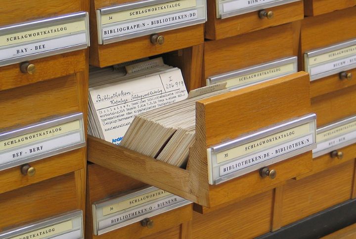 Card Catalogs At The Library