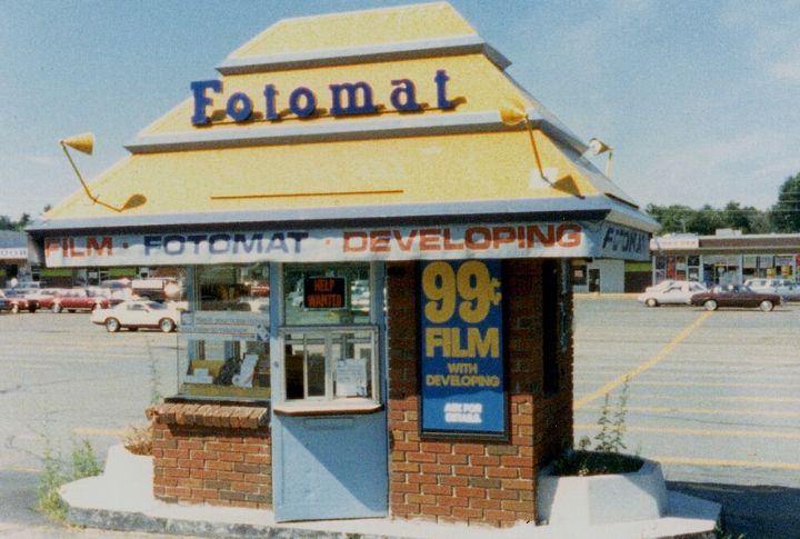 Waiting For Photos To Develop At A One-Hour Booth