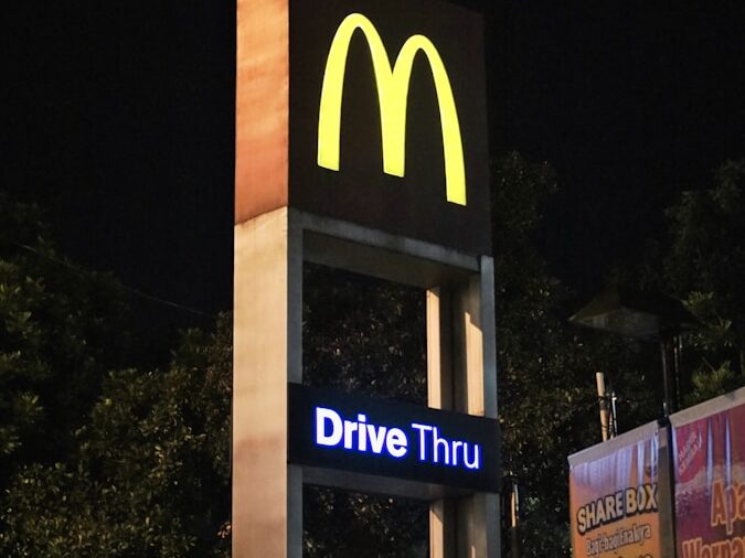 brown and black UNKs building