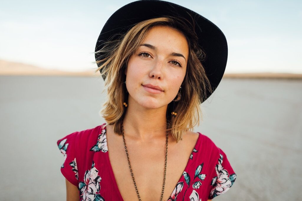 young woman, fashion, style, woman, hairstyle, hat, accessories, jewelries, accessorize, portrait, female, beach, girl, model, outdoors, casual, happy, smile, woman, woman, woman, nature, woman, woman, portrait, girl, smile, smile, smile
