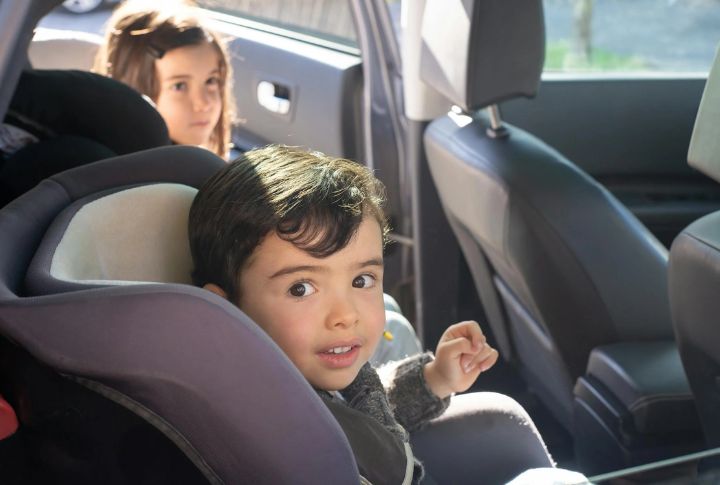 Driving Without Seat Belts Or Car Seats
