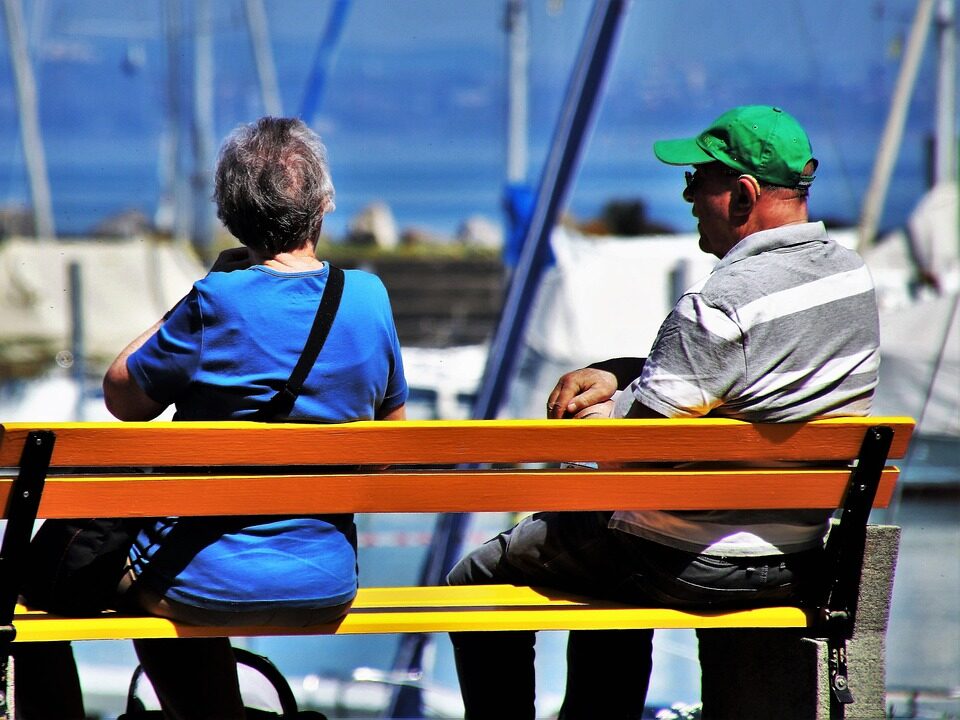couple, senior, relaxation, lake, male, people, outside, branch, adult, lifestyle, man, meeting, walk, the silhouette, sunny, transparent, next to each other, colorful, style, rest, clothes, heating, laziness, park, bench, mood, nature, spring, scenery, view, conversation, beauty of nature, day, hiking trails, bodensee, port, hiking trail, hat, gray, older person, two, conversation, conversation, conversation, conversation, conversation, older person, older person, older person